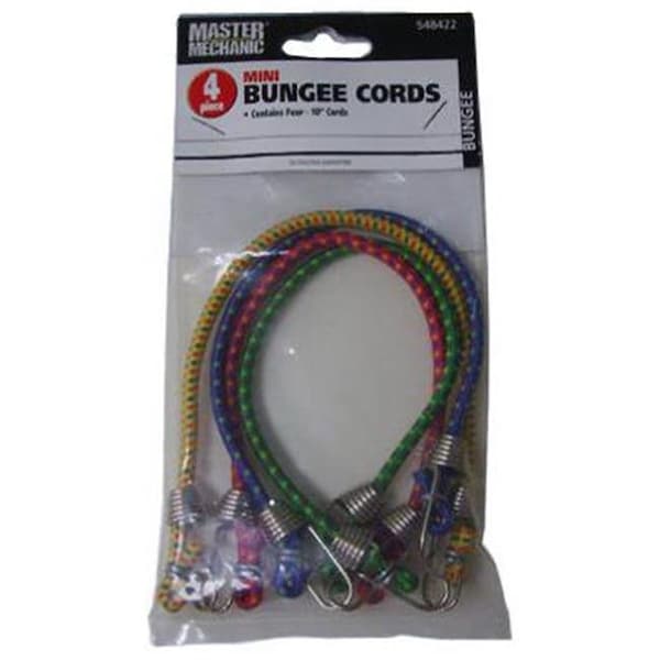 Trade Of Amta 548422 10 in. Mini Bungee Cords - Pack of 4 548422 - main